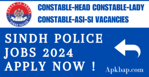 Latest Sindh Police Jobs 2024